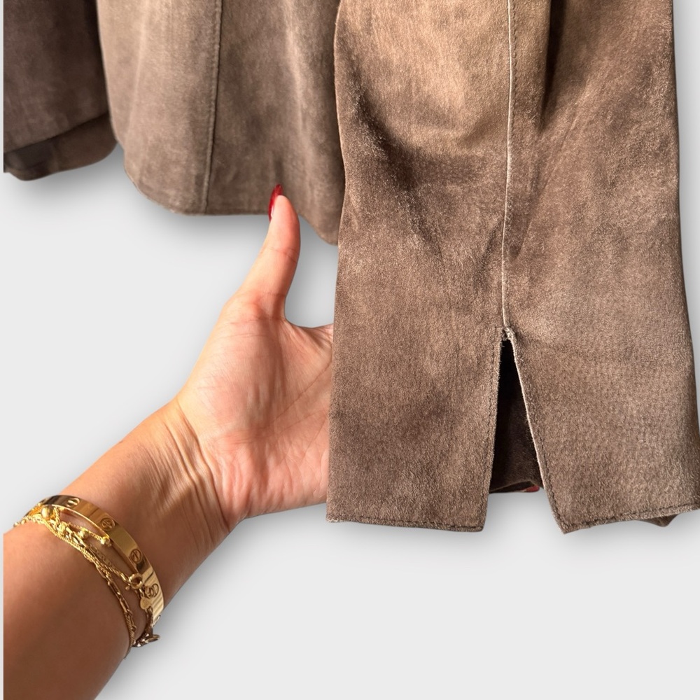 Anne Klein 100% Suede Leather Jacket – Size XL (Like New) - Picture 10 of 10